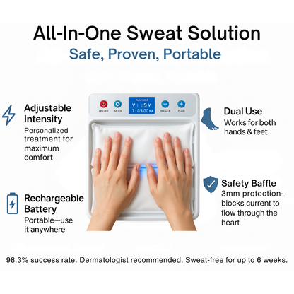 Iontophoresis Machine (Hands+Feet)